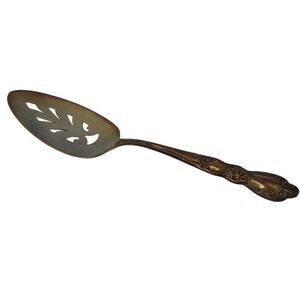 1847 Rogers Bros Heritage Cake Server Serving Utensil Silver Plated Mid Century
